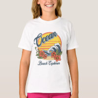 Camisas infantiles de picnic de Ocean Beach San Di