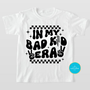 Camiseta Camisas infantiles   Mala era infantil Graciosa Ca