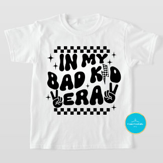 Camiseta Camisas infantiles | Mala era infantil Graciosa Ca