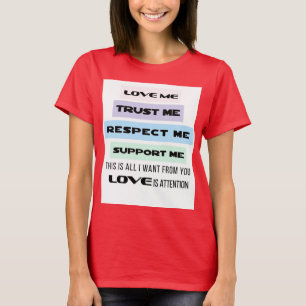 Camiseta Camisas Kardashian de viaje/Respetadas
