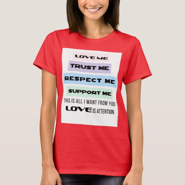 Camiseta Camisas Kardashian de viaje/Respetadas (Anverso)