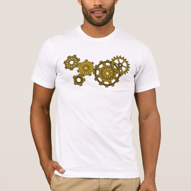Camiseta Camisas ligeras de los hombres tejidas con relojes (Anverso)