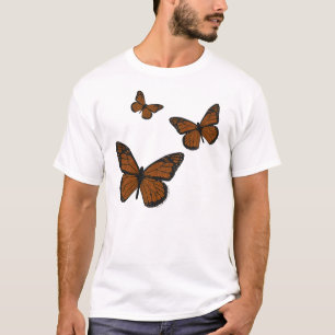 Camiseta Camisas ligeras de monarca con dibujos animados