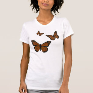 Camiseta Camisas ligeras de monarca con dibujos animados pa