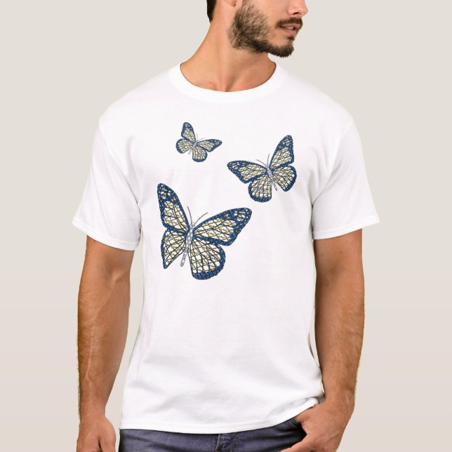 Camiseta Camisas ligeras de monarca judío (Anverso)
