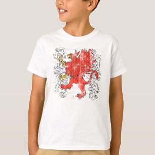 Camiseta Camisas ligeras de niños de Griffin Rojo