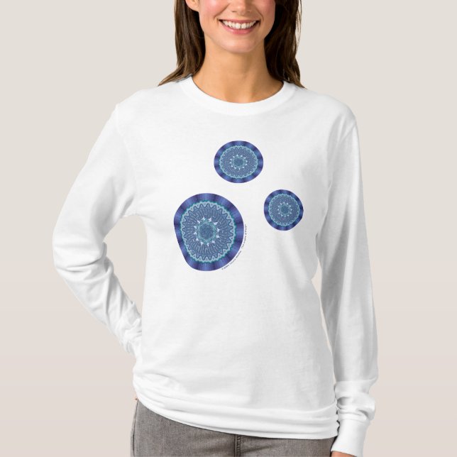 Camiseta Camisas ligeras de Water Mandala (Anverso)