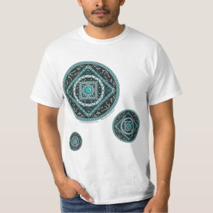 Camiseta Camisas ligeras masculinas de Aquarius Mandala