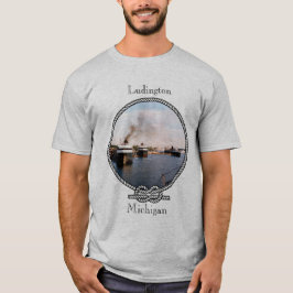 Camiseta Camisas Ludington Car/Rail Ferries