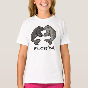 Camiseta Camisas Manatee de Florida