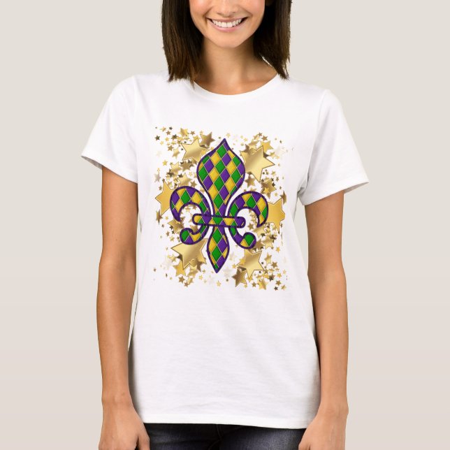 Camiseta Camisas Mardi Gras (Anverso)