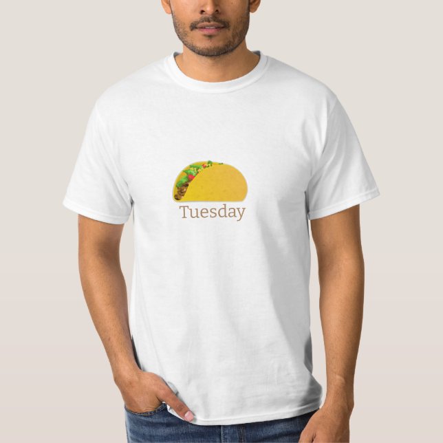 Camiseta Camisas - Martes Taco (Anverso)