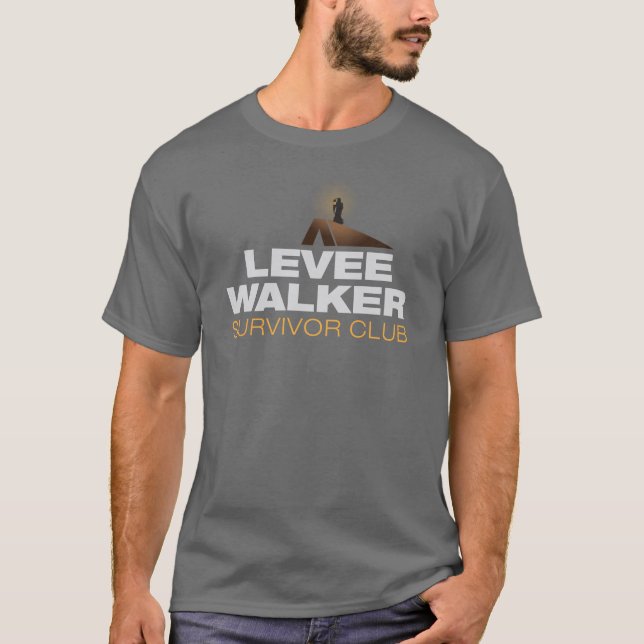 Camiseta Camisas masculinas del club de sobrevivientes Wild (Anverso)