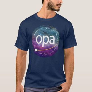 Camiseta Camisas masculinas - logo colorido de OPA