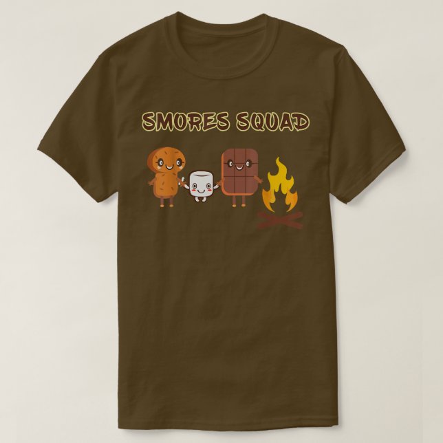 Camiseta Camisas menudas Squad Campingpara niños (Diseño del anverso)