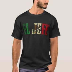 Camiseta Camisas mexicanas con bandera mexicana Guay EL JEF
