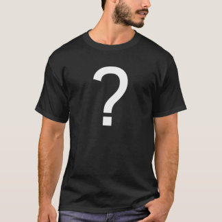 Camiseta Camisas misteriosas - signo de interrogación Class