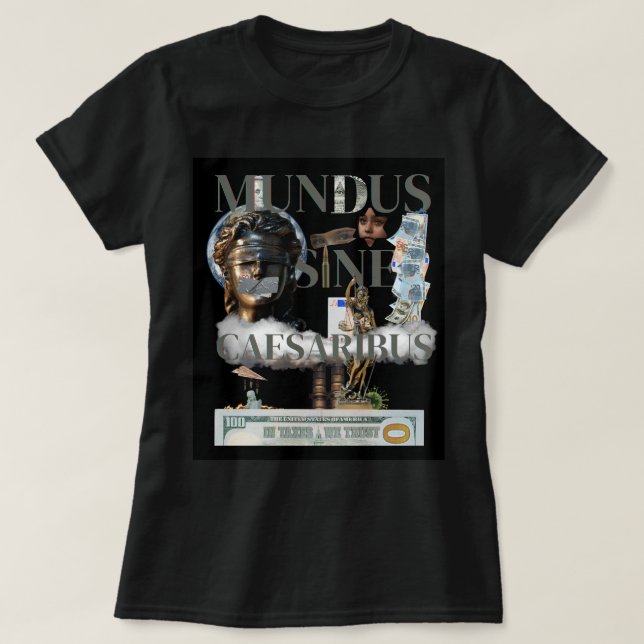 Camiseta Camisas Mundus Sine Caesaribus Para Mujeres (Diseño del anverso)