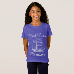 Camiseta Camisas náuticas de la costa este de Maritimer