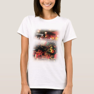 Camiseta Camisas navideñas de mujer Feliz