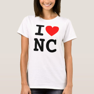 Camiseta Camisas NC de corazón