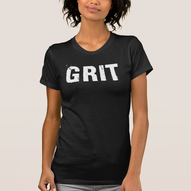 Camiseta Camisas negras de Grit Women (Anverso)