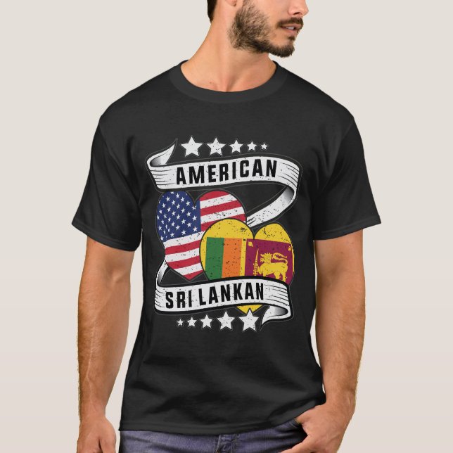 Camiseta Camisas norteamericana y ceilandesa (Anverso)