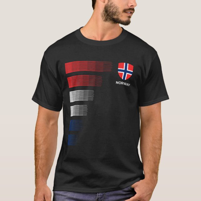 Camiseta Camisas Noruegas De Fútbol De Noruega (Anverso)