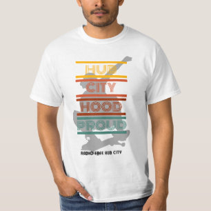 Camiseta Camisas Orgullosas de la Ciudad de Hub