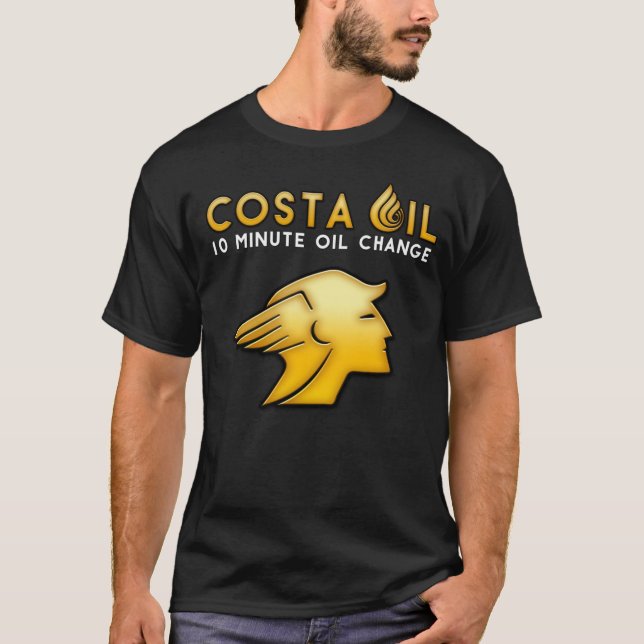 Camiseta Camisas oscuras de Costa Oil (Anverso)