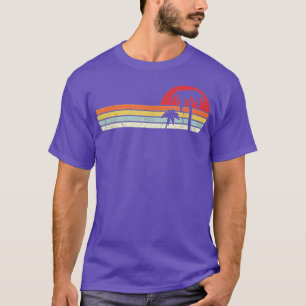 Camiseta Camisas Palm Tree Retro estilo playa tropical TShi