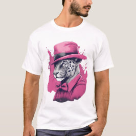 Camiseta Camisas panteras rosadas