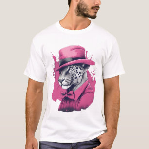 Camiseta Camisas panteras rosadas