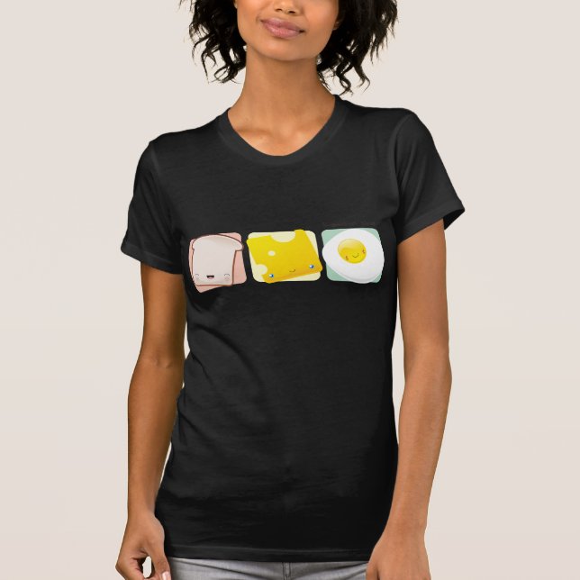 Camiseta Camisas para el desayuno (Anverso)