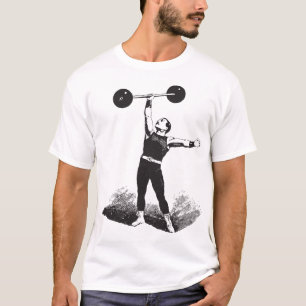 Camiseta Camisas para el levantamiento de pesas en el Circo