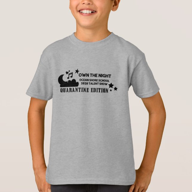 Camiseta Camisas para espectáculos de talento - Chicos (Anverso)