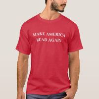 Camisas para hacer que Estados Unidos lea otra vez