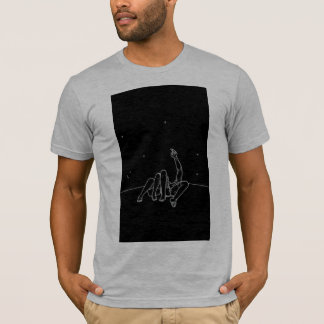 Camiseta Camisas Para Hombres: Mirando las estrellas