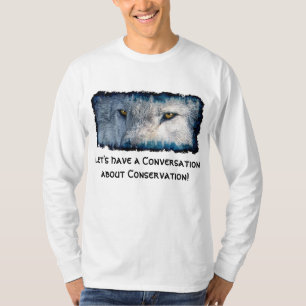 Camiseta Camisas para la conservación de la vida silvestre
