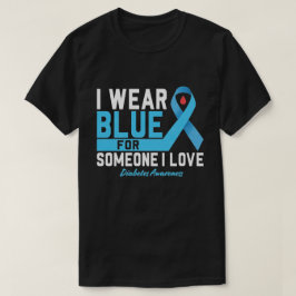 Camiseta Camisas para la toma de conciencia sobre la diabet
