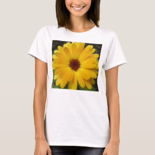Camiseta Camisas para las macrodamas de oro amarillo