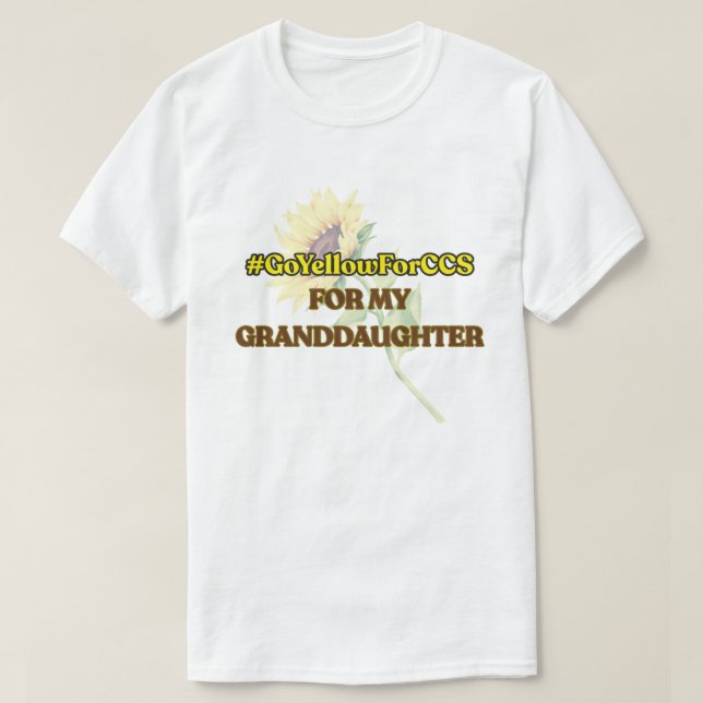 Camiseta Camisas para nietas. (Diseño del anverso)