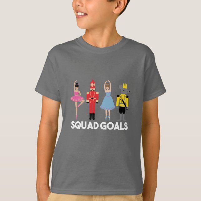 Camiseta Camisas para niños con los objetivos de la brigada (Anverso)