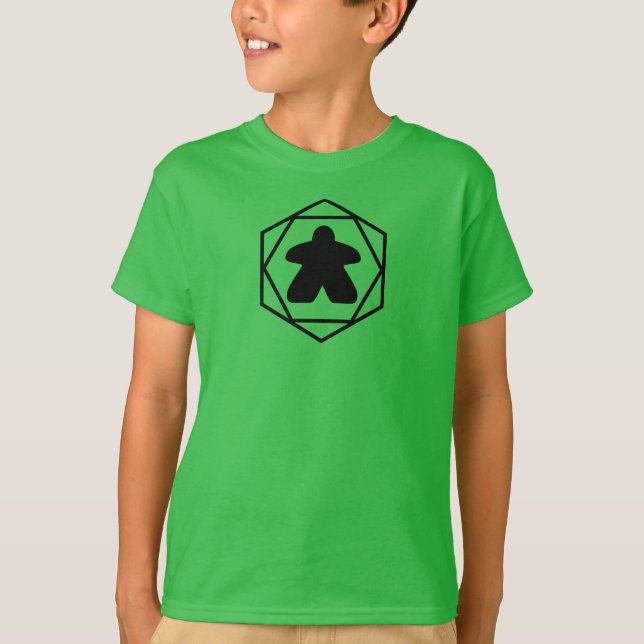 Camiseta Camisas para niños de arte negro de cualquier époc (Anverso)