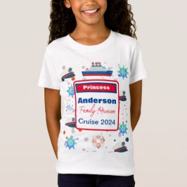 Camiseta Camisas para niños en crucero