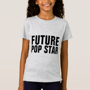 CAMISETA CAMISAS PARA NIÑOS FUTURAS ESTRELLAS DEL POP