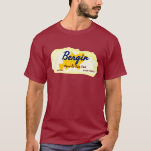 Camiseta Camisas paródicas de ubicación de la mafia (Bergin
