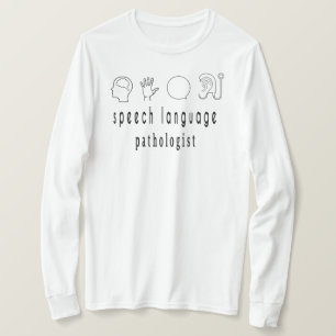 Camiseta Camisas patólogas del lenguaje del habla, terapias