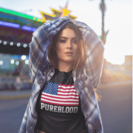 CAMISETA CAMISAS PATRIÓTICAS DE PURO LINAJE SIN VACUNAR