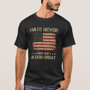 Camiseta Camisas Patrióticas Para Los Hombres, El Odio Nunc